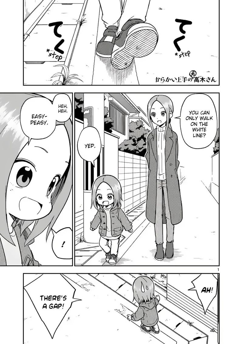 Karakai Jouzu No Moto Takagi San Chapter 170 Page 1