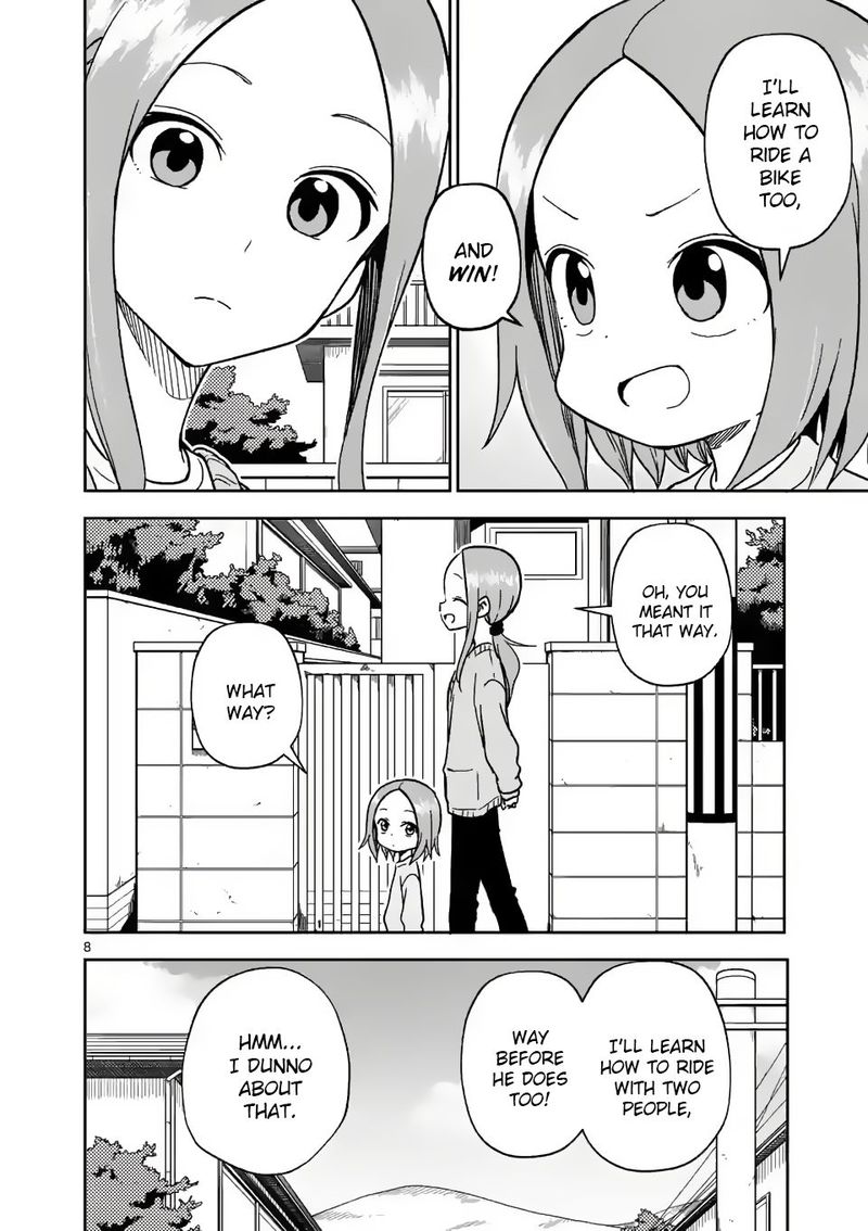 Karakai Jouzu No Moto Takagi San Chapter 171 Page 8