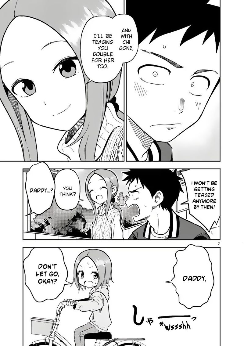 Karakai Jouzu No Moto Takagi San Chapter 172 Page 7