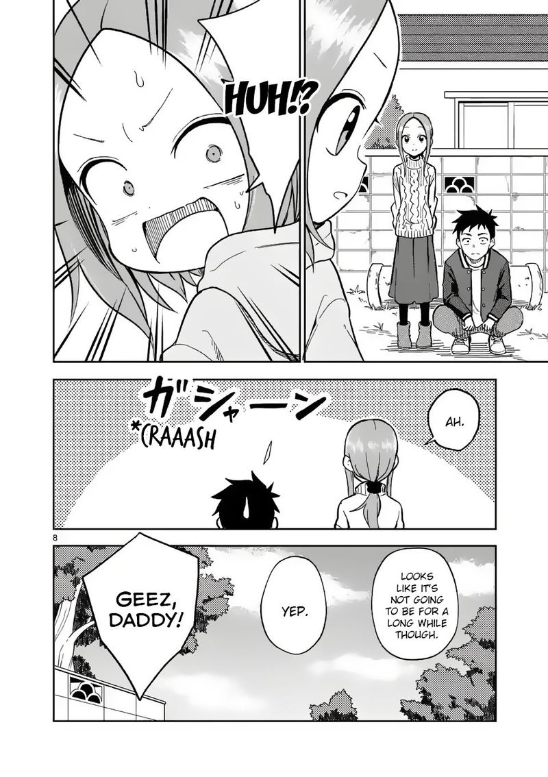 Karakai Jouzu No Moto Takagi San Chapter 172 Page 8