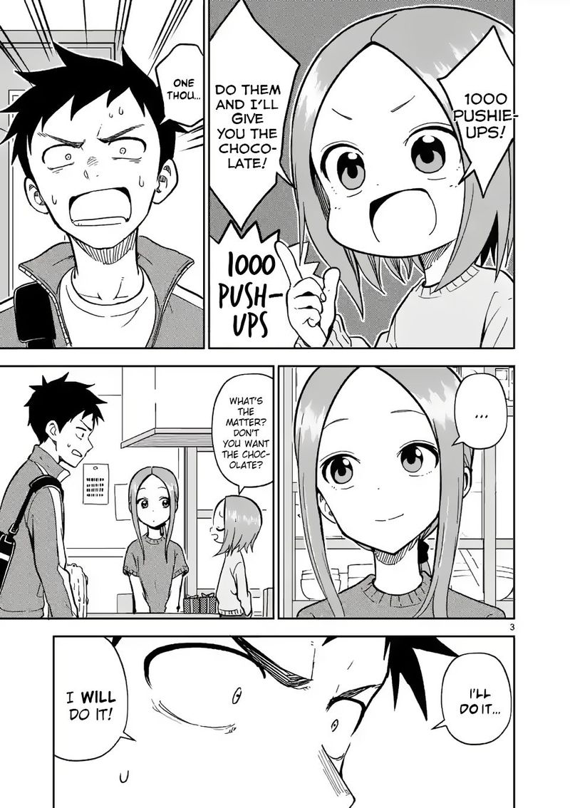 Karakai Jouzu No Moto Takagi San Chapter 173 Page 3