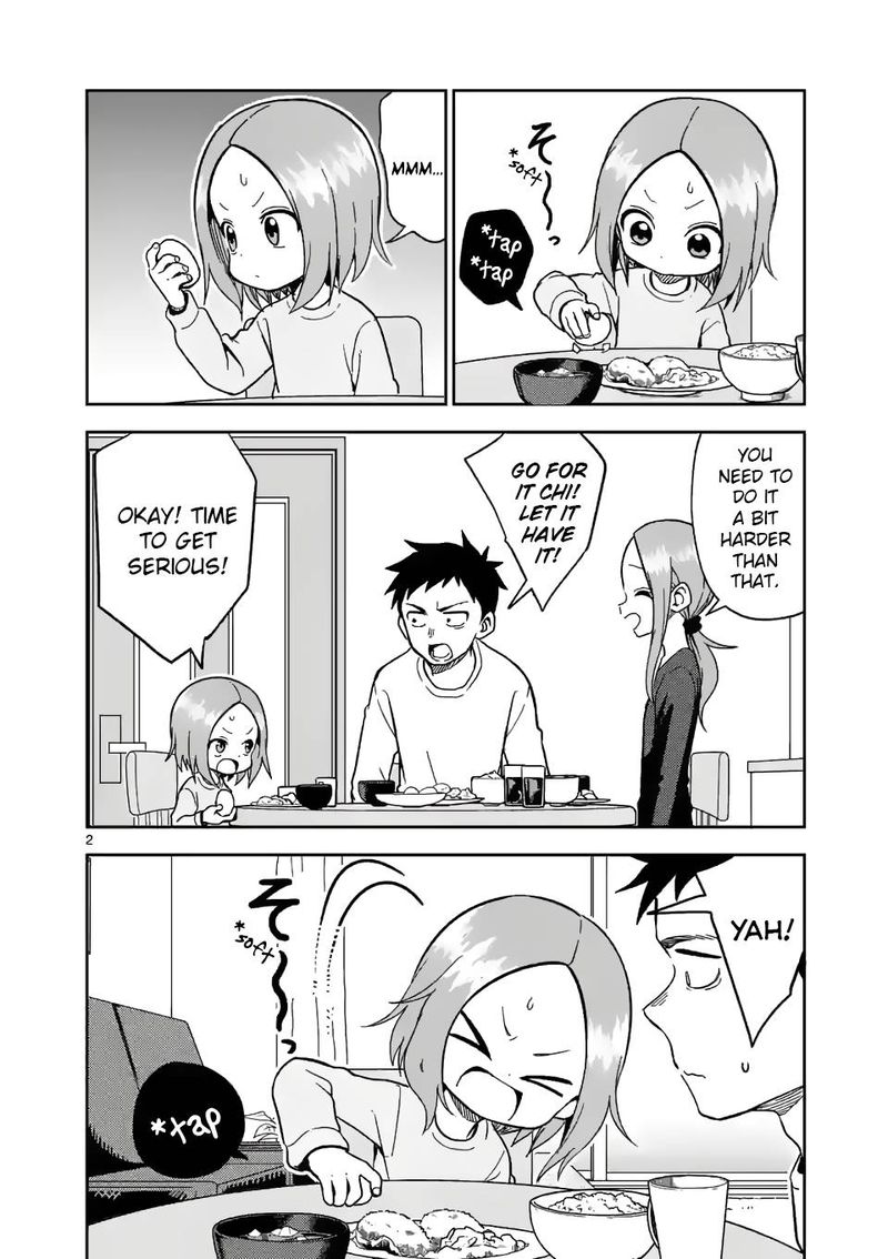 Karakai Jouzu No Moto Takagi San Chapter 174 Page 2