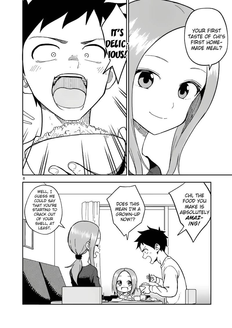 Karakai Jouzu No Moto Takagi San Chapter 174 Page 8