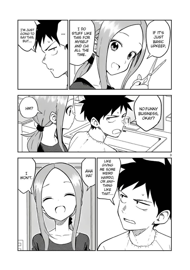 Karakai Jouzu No Moto Takagi San Chapter 175 Page 3