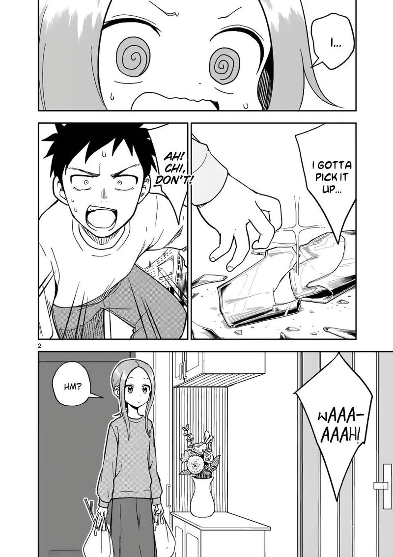 Karakai Jouzu No Moto Takagi San Chapter 176 Page 2