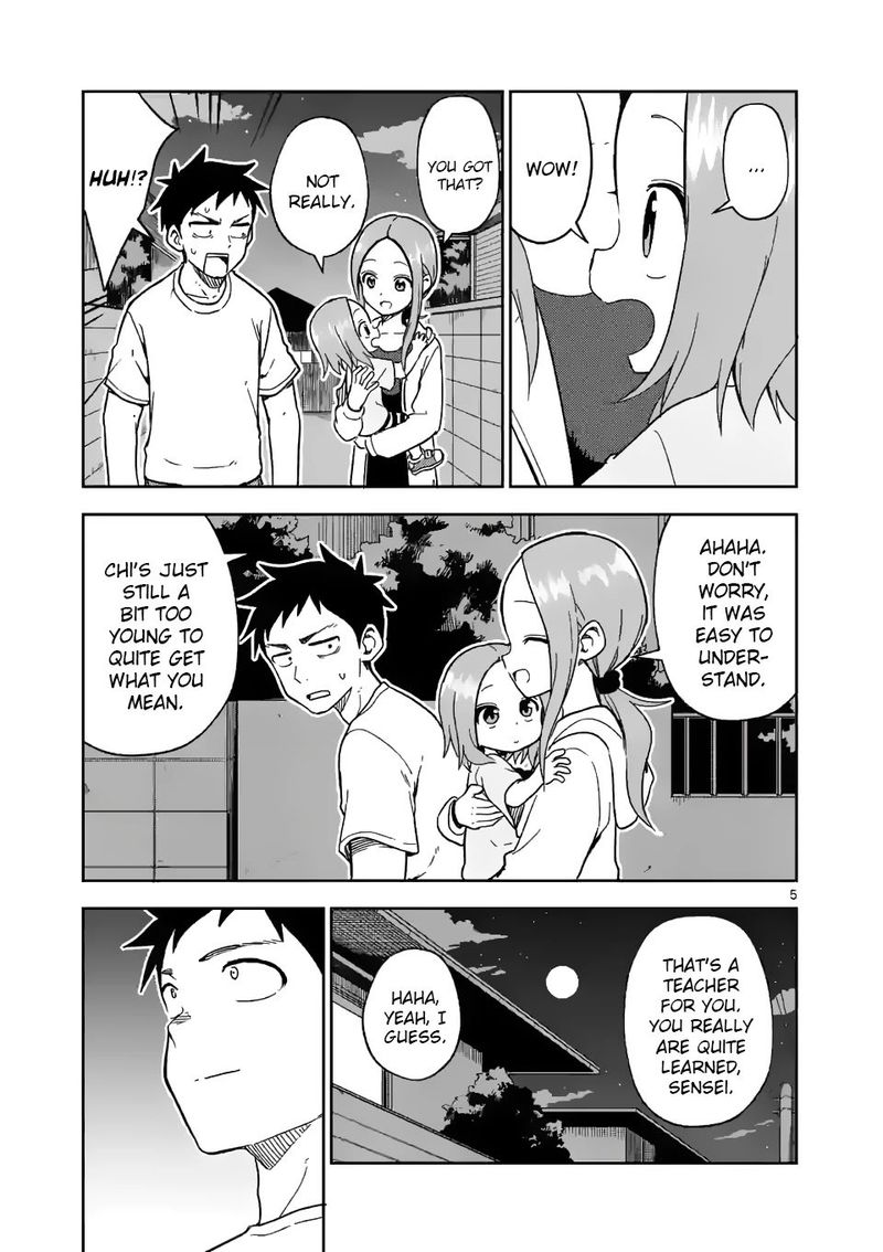 Karakai Jouzu No Moto Takagi San Chapter 177 Page 5