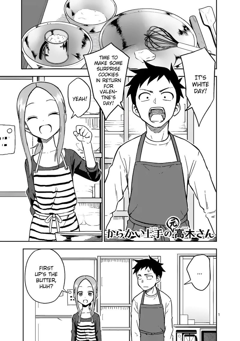 Karakai Jouzu No Moto Takagi San Chapter 178 Page 1