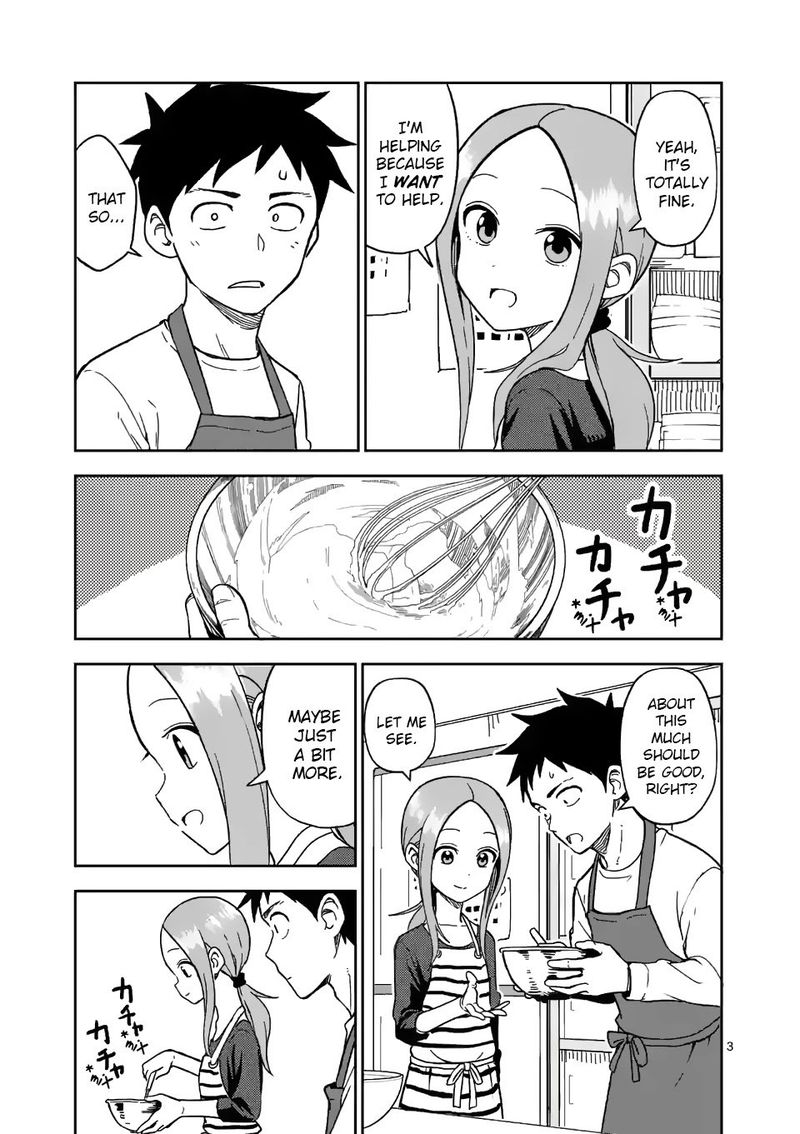 Karakai Jouzu No Moto Takagi San Chapter 178 Page 3