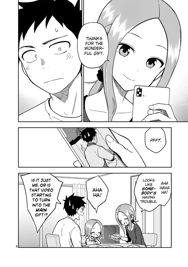 Karakai Jouzu No Moto Takagi San Chapter 178 Page 8