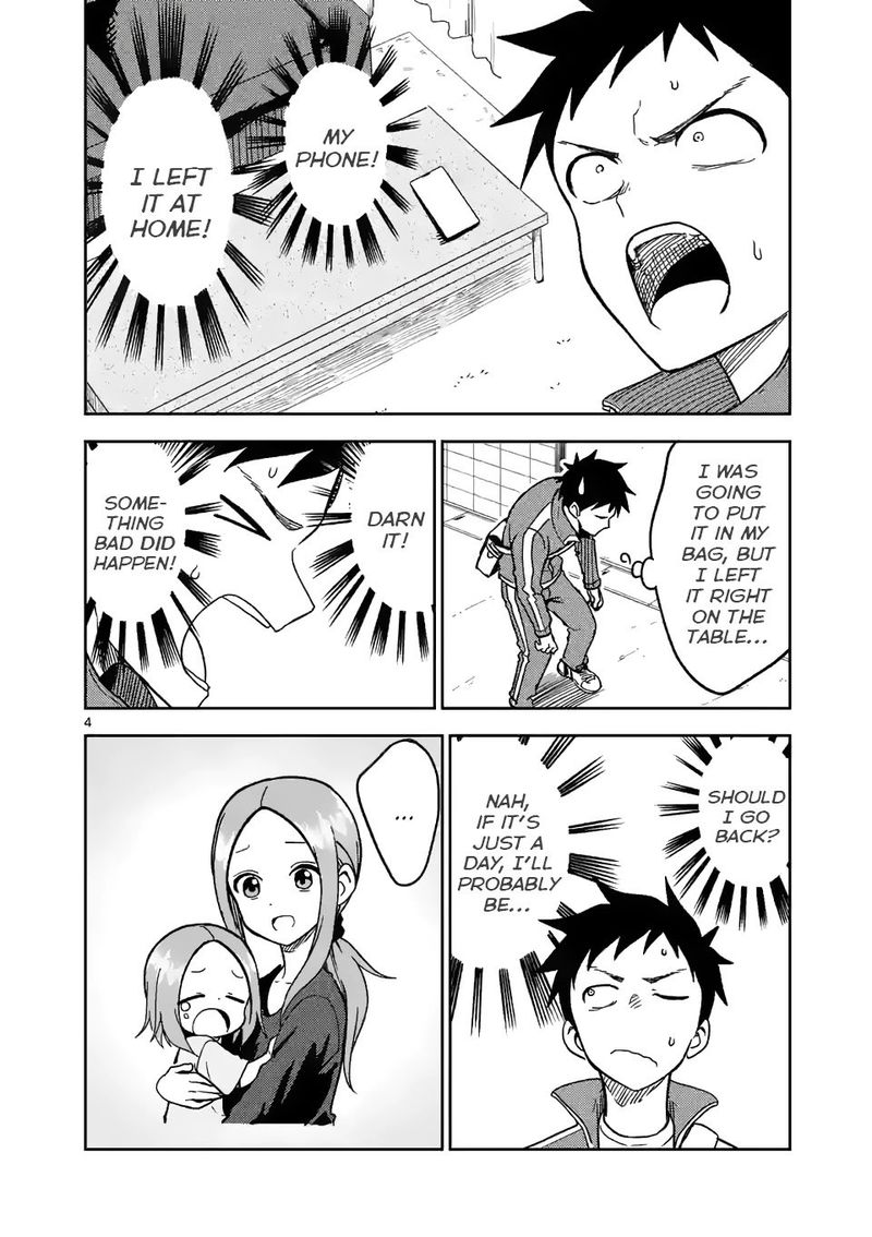 Karakai Jouzu No Moto Takagi San Chapter 179 Page 4