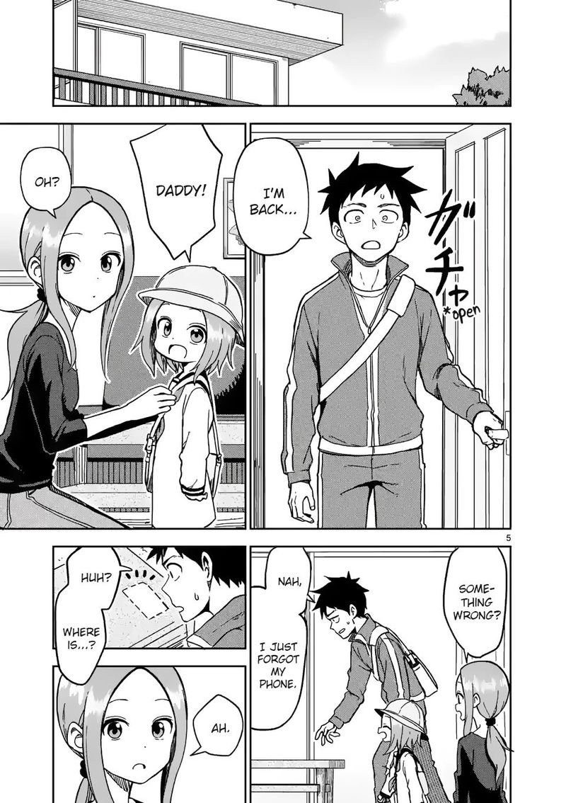 Karakai Jouzu No Moto Takagi San Chapter 179 Page 5