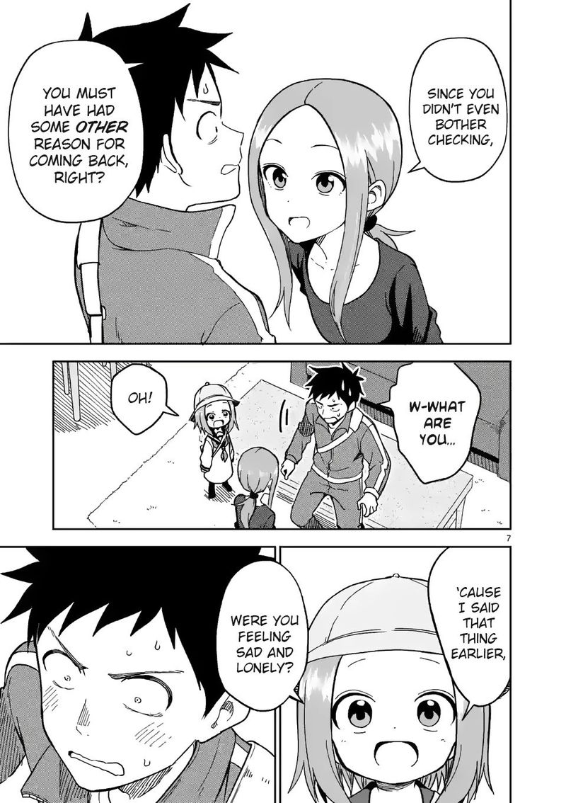 Karakai Jouzu No Moto Takagi San Chapter 179 Page 7