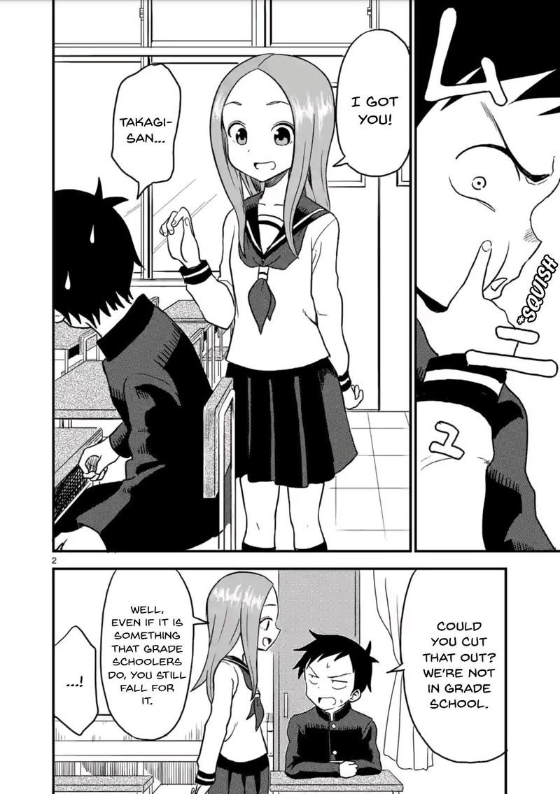 Karakai Jouzu No Moto Takagi San Chapter 18 Page 2