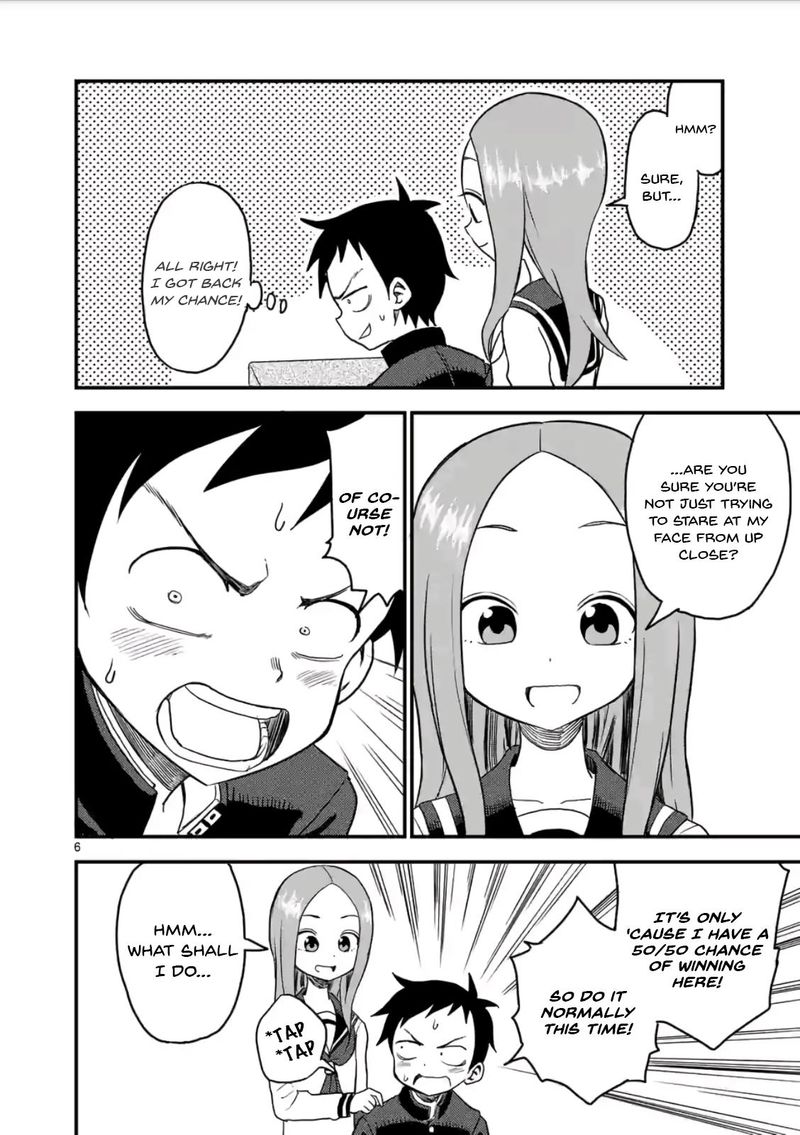 Karakai Jouzu No Moto Takagi San Chapter 18 Page 6