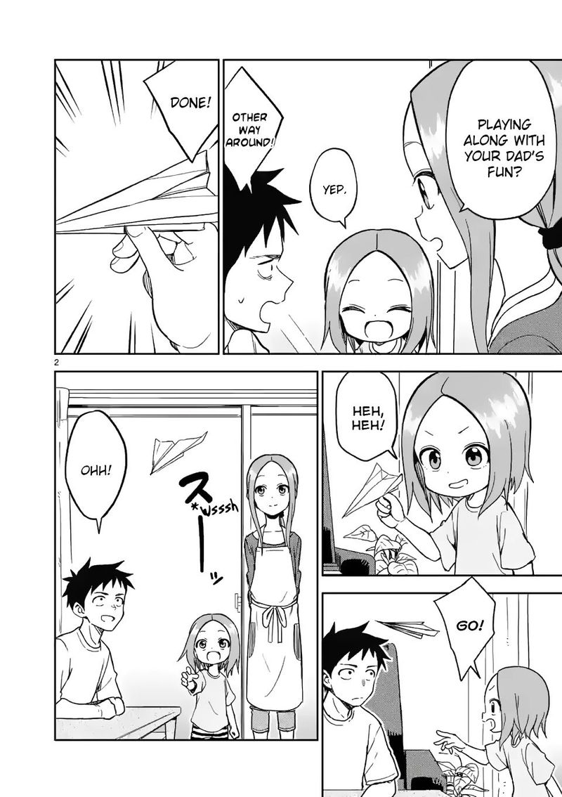 Karakai Jouzu No Moto Takagi San Chapter 182 Page 2