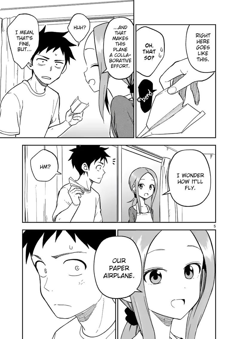 Karakai Jouzu No Moto Takagi San Chapter 182 Page 5