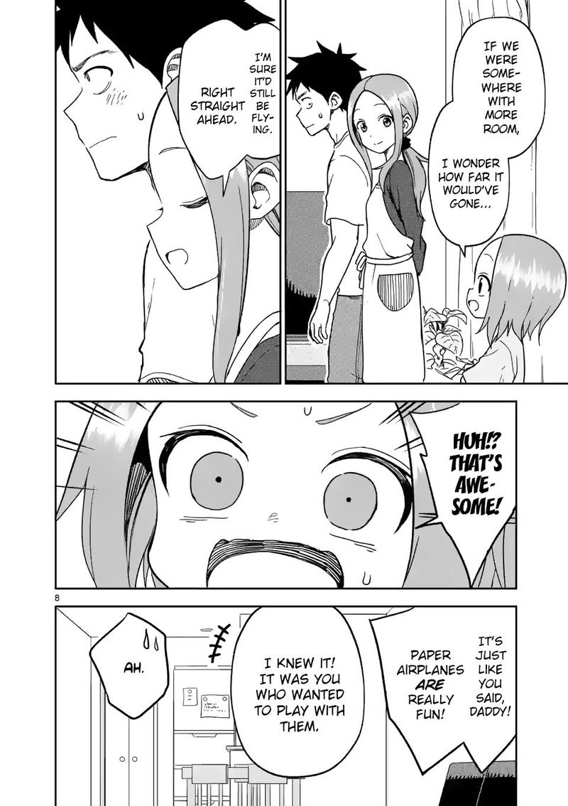 Karakai Jouzu No Moto Takagi San Chapter 182 Page 8