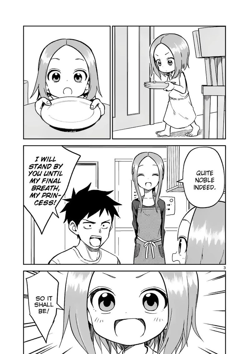 Karakai Jouzu No Moto Takagi San Chapter 183 Page 3