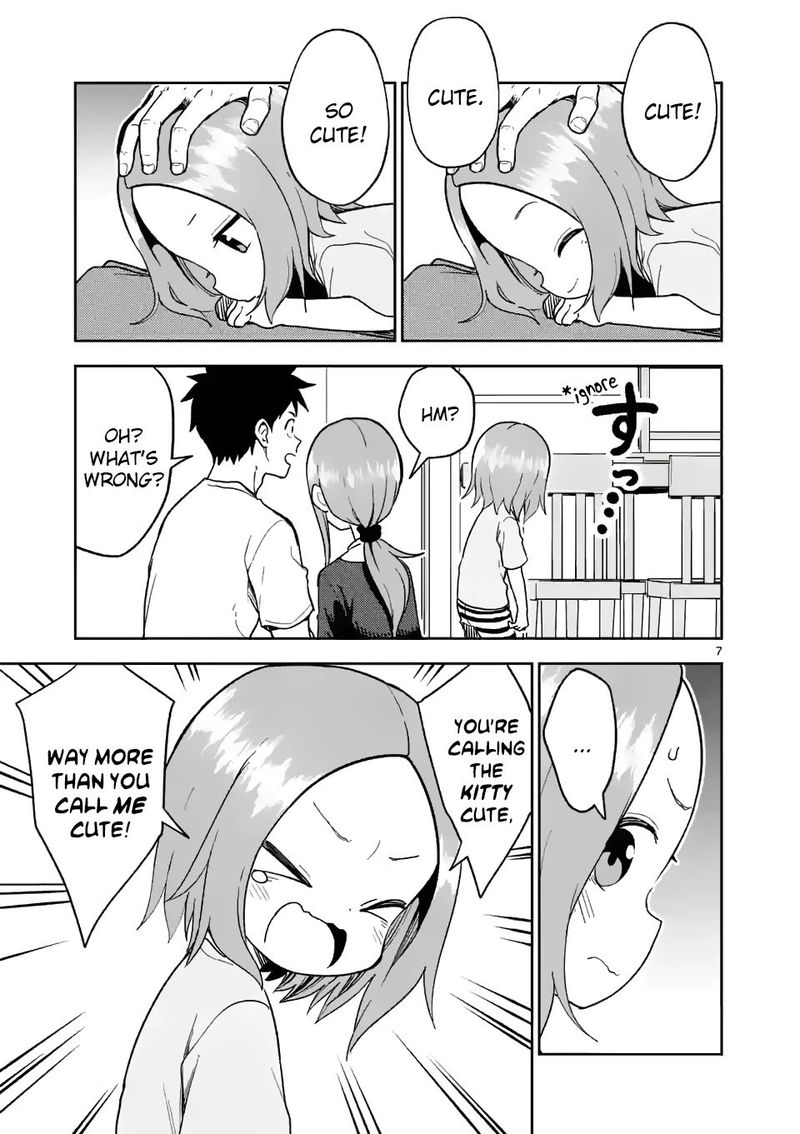 Karakai Jouzu No Moto Takagi San Chapter 184 Page 7