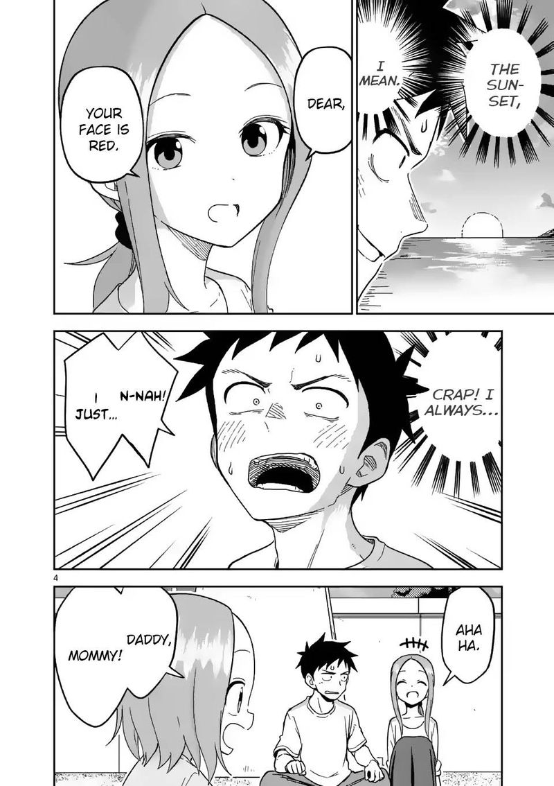 Karakai Jouzu No Moto Takagi San Chapter 185 Page 4