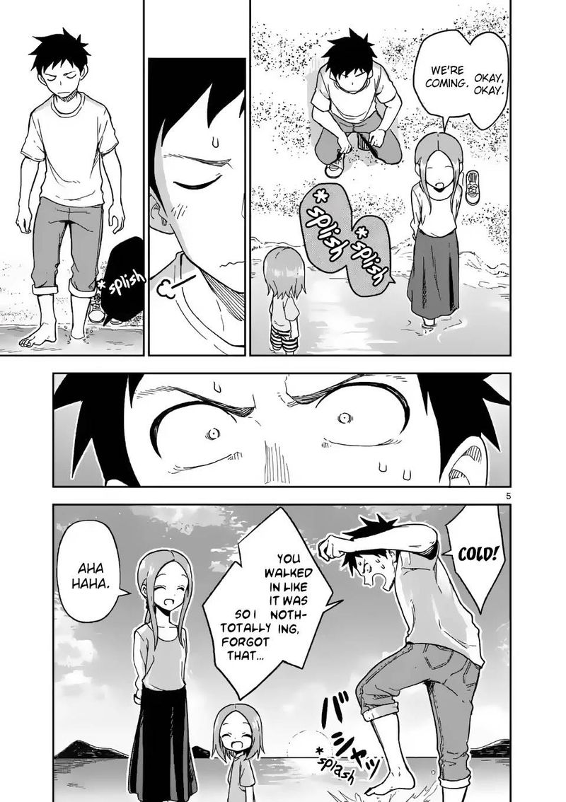 Karakai Jouzu No Moto Takagi San Chapter 185 Page 5