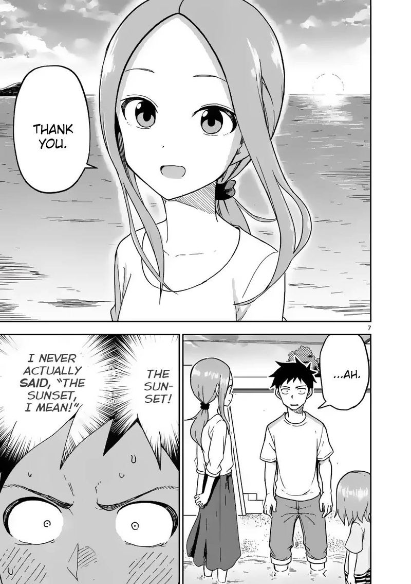 Karakai Jouzu No Moto Takagi San Chapter 185 Page 7