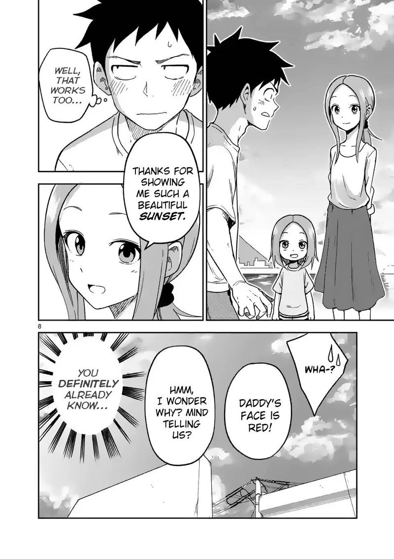 Karakai Jouzu No Moto Takagi San Chapter 185 Page 8