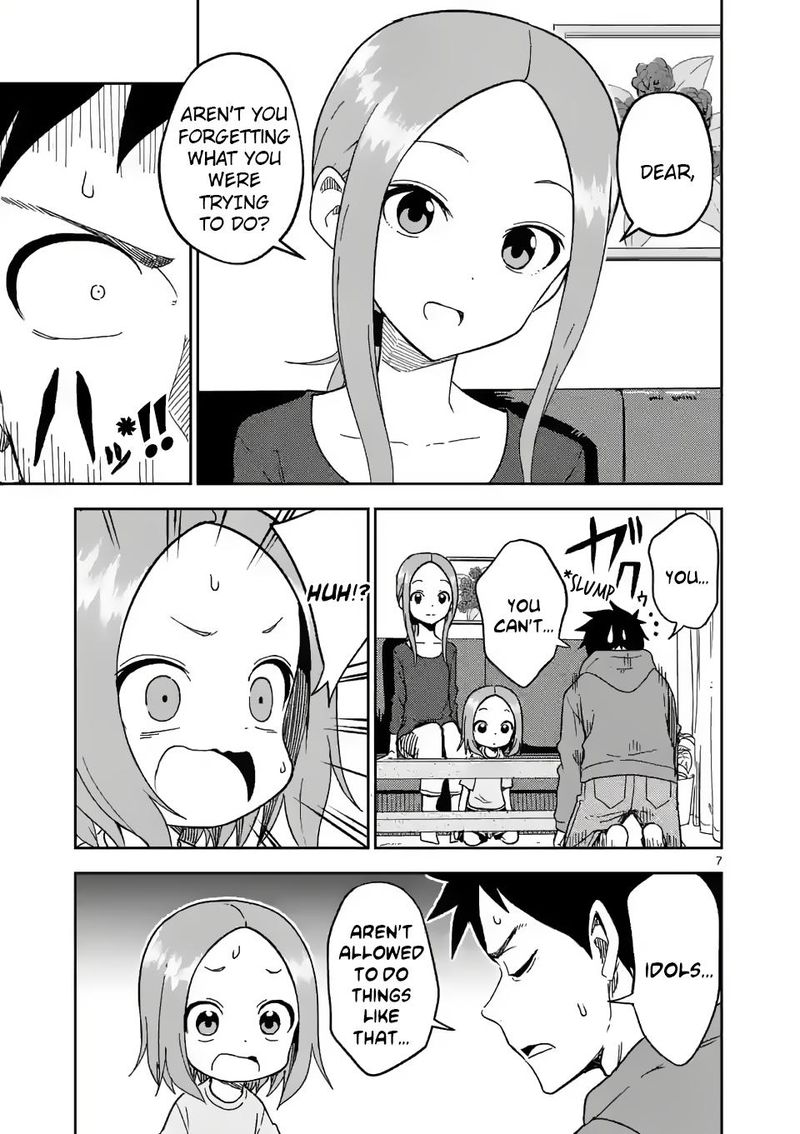 Karakai Jouzu No Moto Takagi San Chapter 186 Page 7