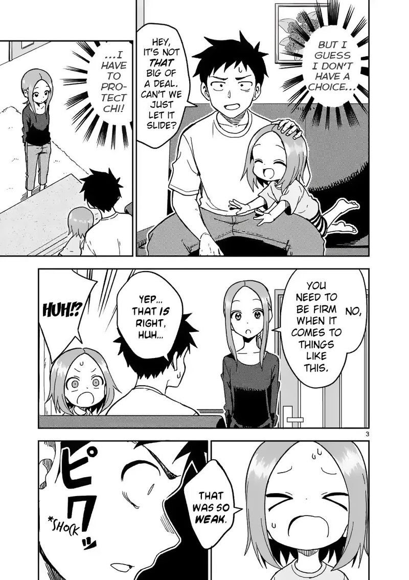 Karakai Jouzu No Moto Takagi San Chapter 187 Page 3