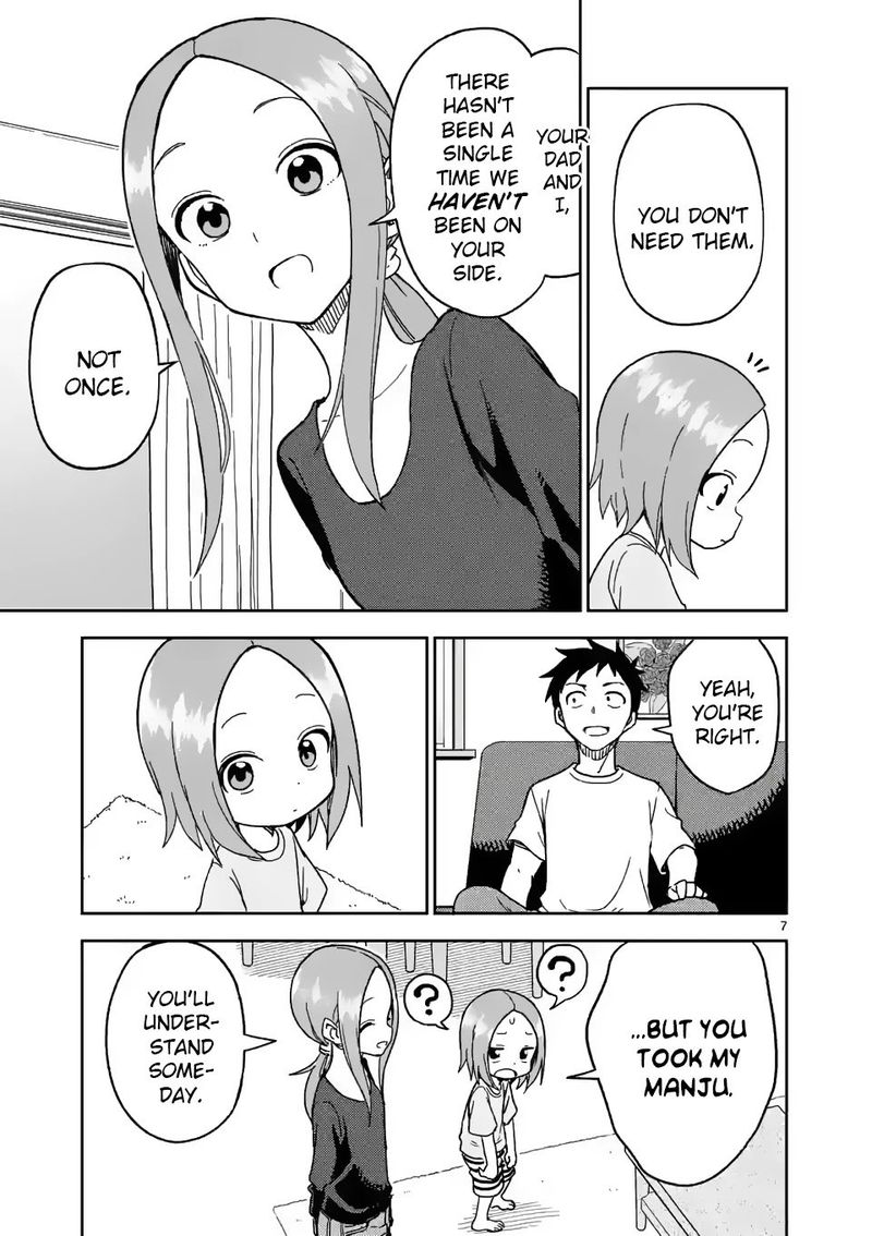 Karakai Jouzu No Moto Takagi San Chapter 187 Page 7