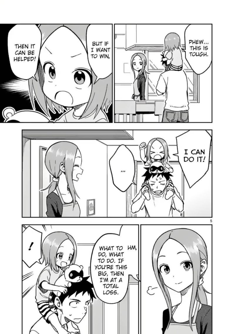 Karakai Jouzu No Moto Takagi San Chapter 188 Page 5