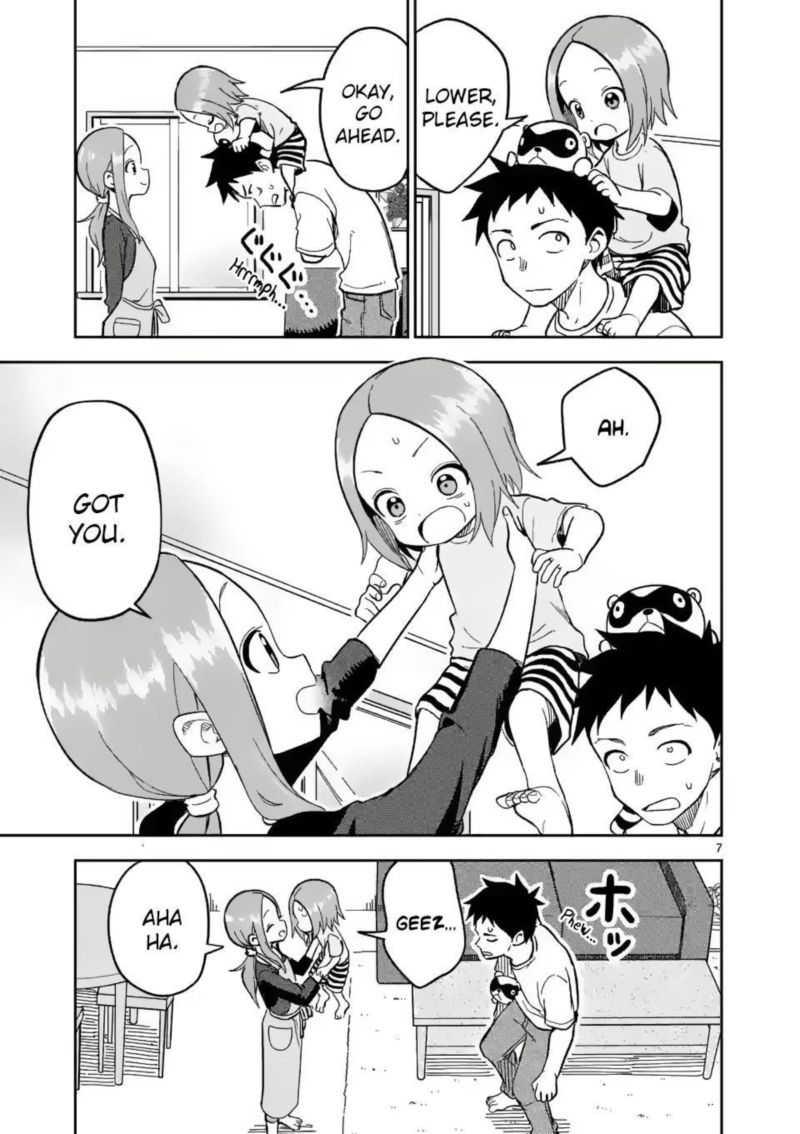 Karakai Jouzu No Moto Takagi San Chapter 188 Page 7