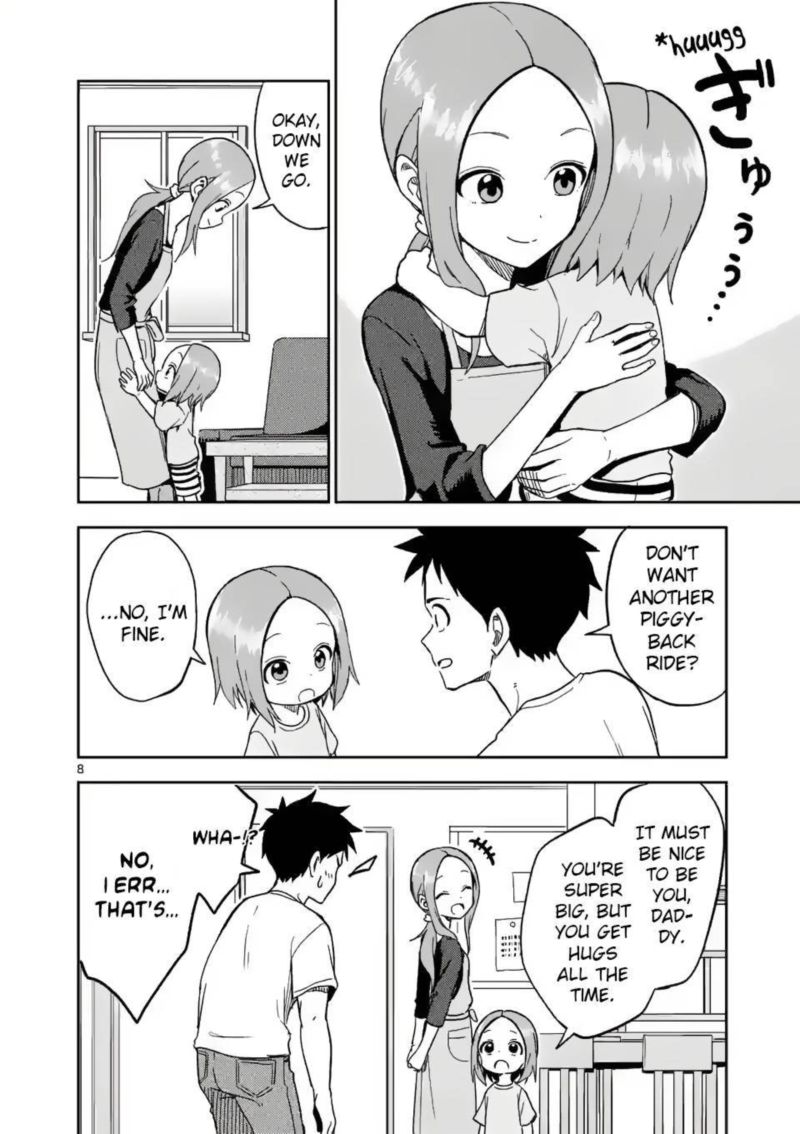 Karakai Jouzu No Moto Takagi San Chapter 188 Page 8