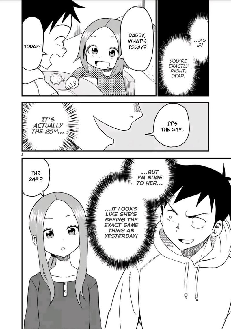 Karakai Jouzu No Moto Takagi San Chapter 19 Page 2