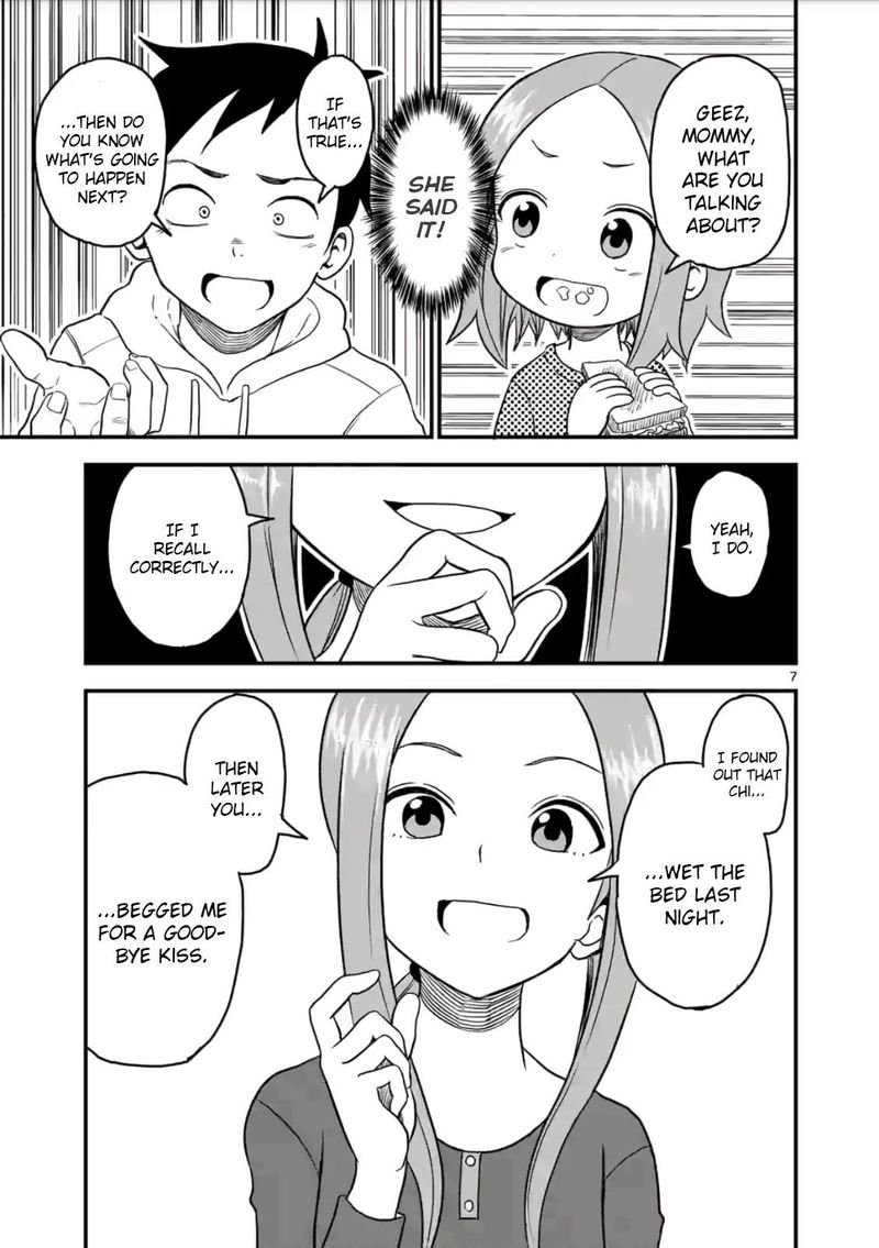 Karakai Jouzu No Moto Takagi San Chapter 19 Page 7