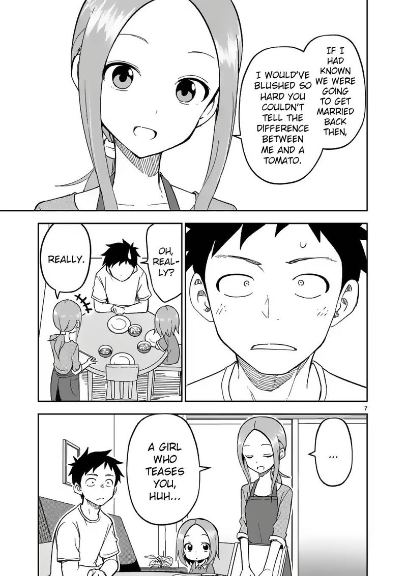 Karakai Jouzu No Moto Takagi San Chapter 190 Page 7