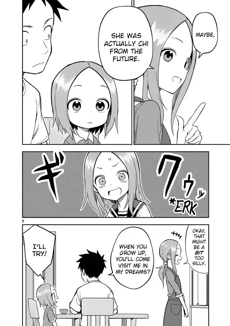 Karakai Jouzu No Moto Takagi San Chapter 190 Page 8