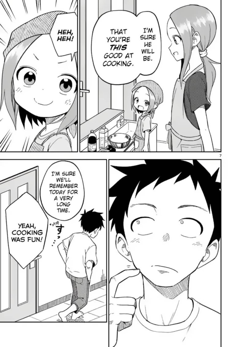 Karakai Jouzu No Moto Takagi San Chapter 191 Page 7