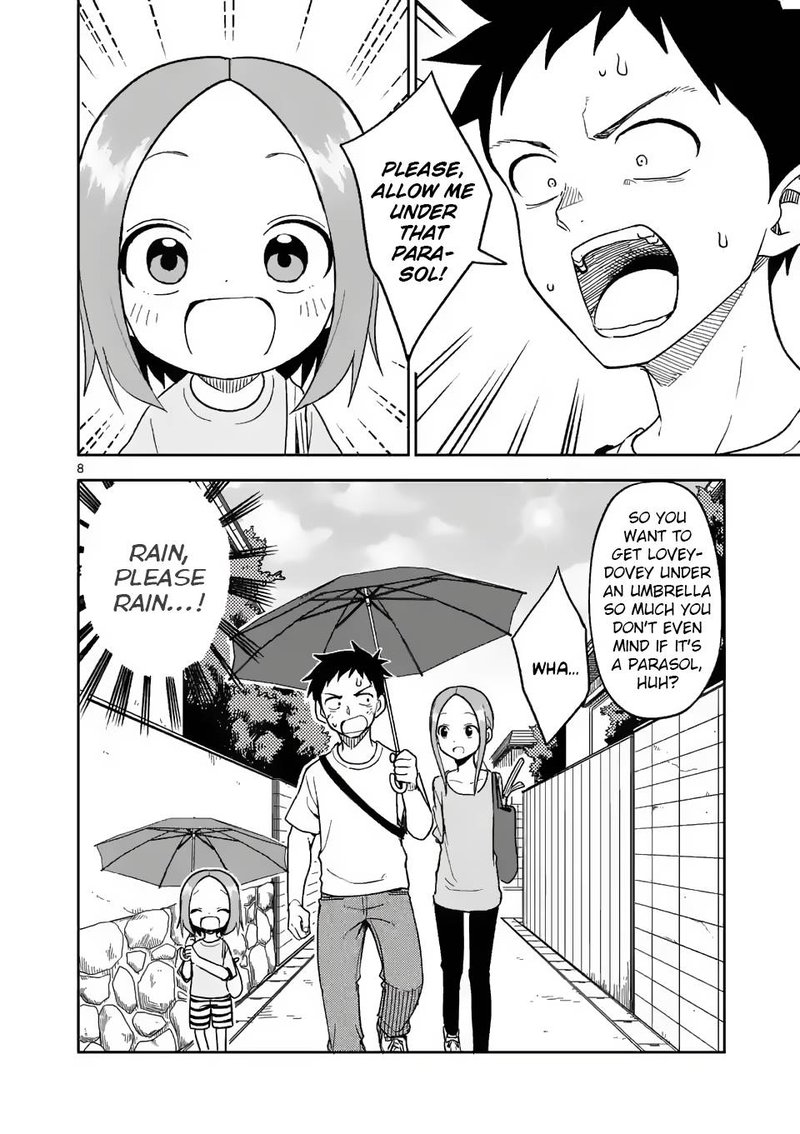 Karakai Jouzu No Moto Takagi San Chapter 192 Page 8