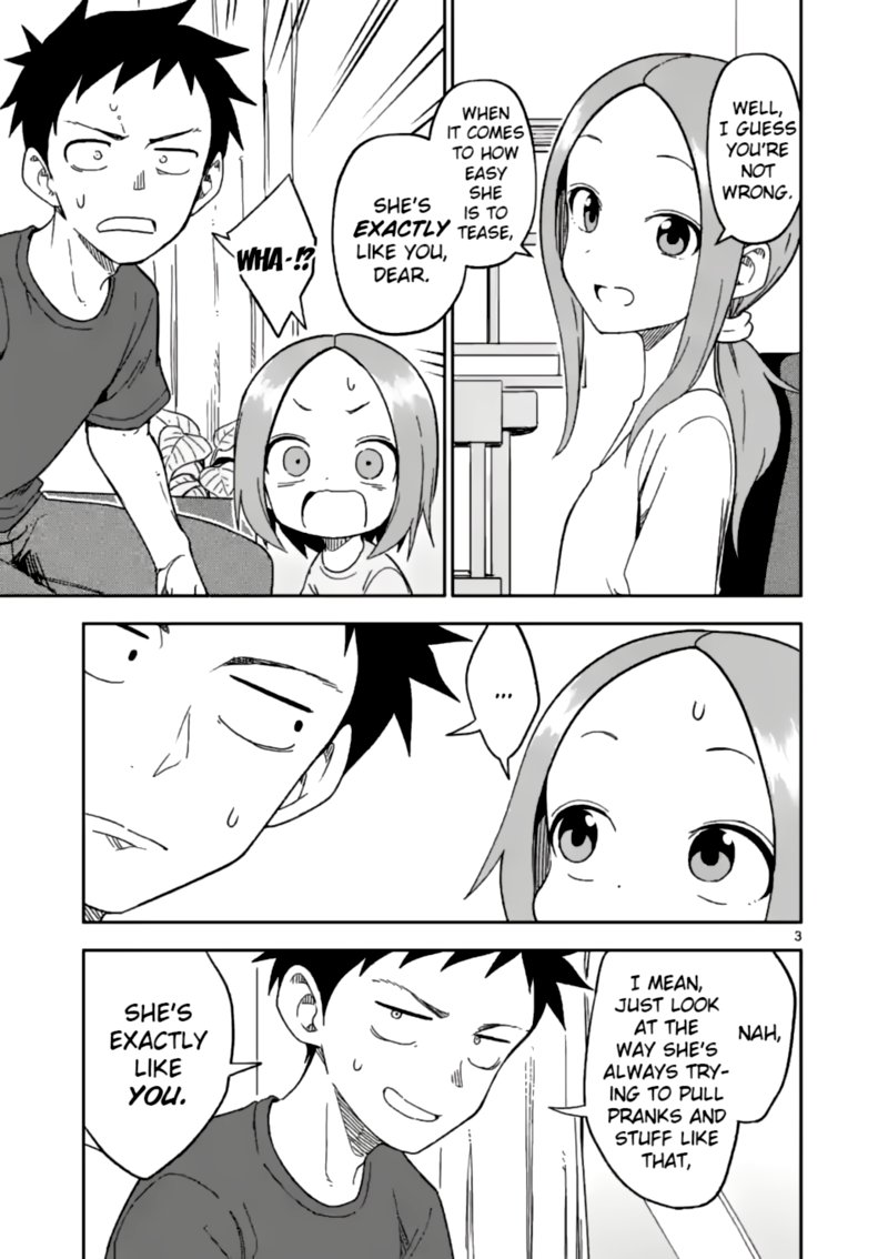 Karakai Jouzu No Moto Takagi San Chapter 193 Page 3