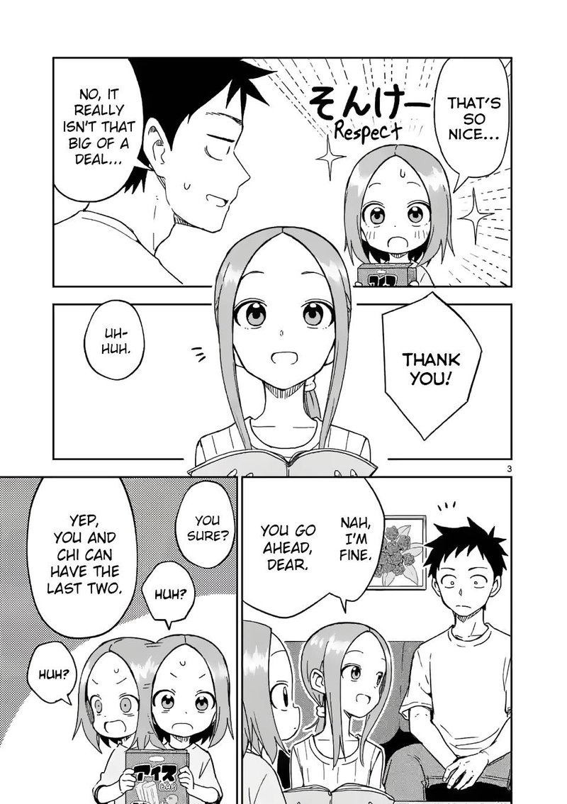 Karakai Jouzu No Moto Takagi San Chapter 194 Page 3