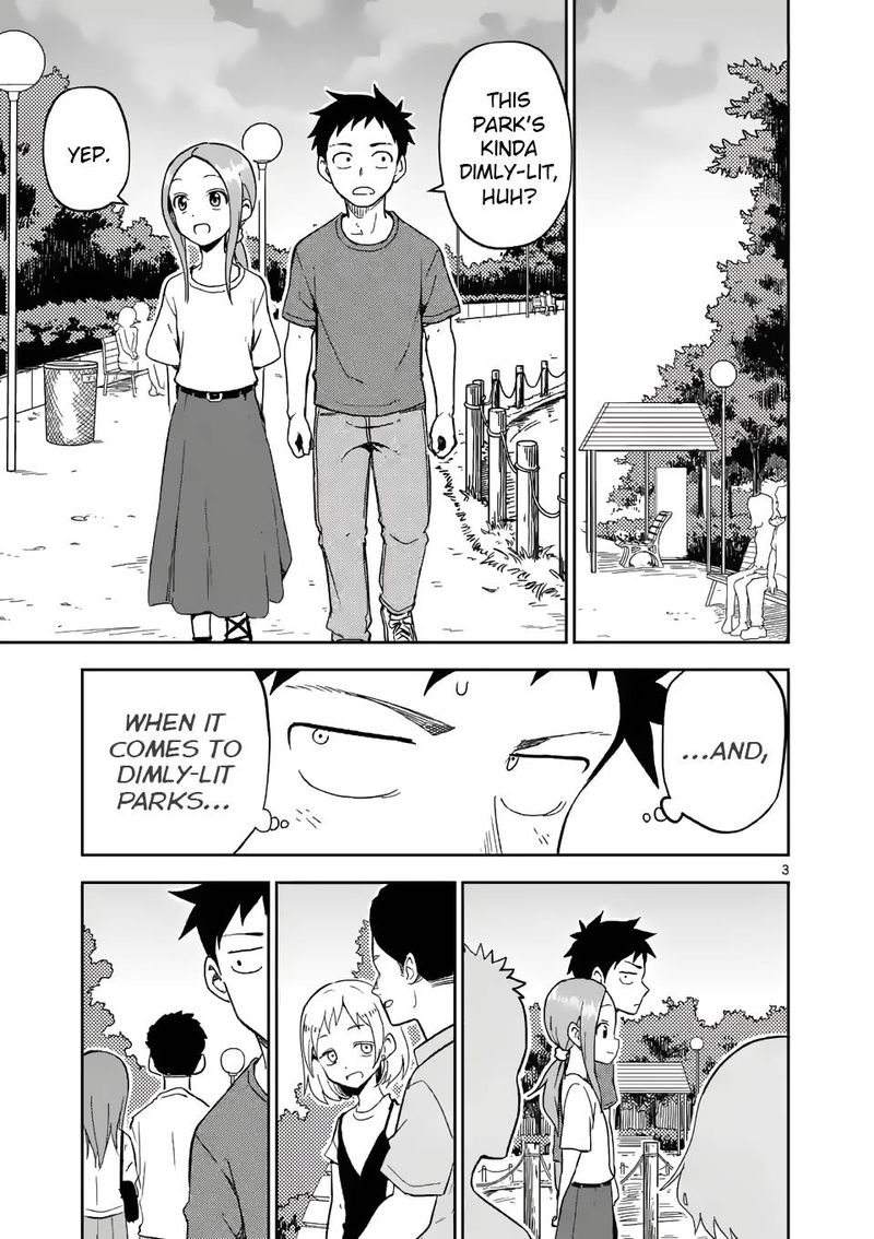 Karakai Jouzu No Moto Takagi San Chapter 195 Page 3