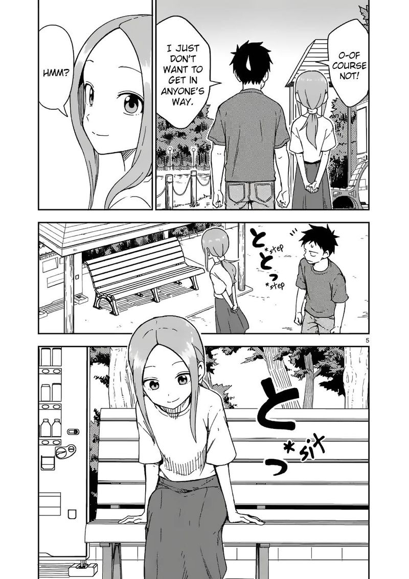 Karakai Jouzu No Moto Takagi San Chapter 195 Page 5