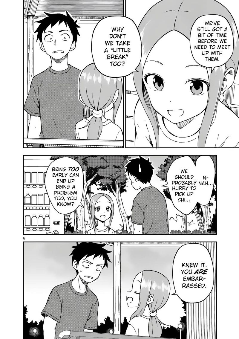 Karakai Jouzu No Moto Takagi San Chapter 195 Page 6