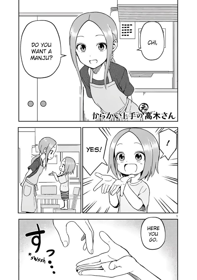 Karakai Jouzu No Moto Takagi San Chapter 196 Page 1