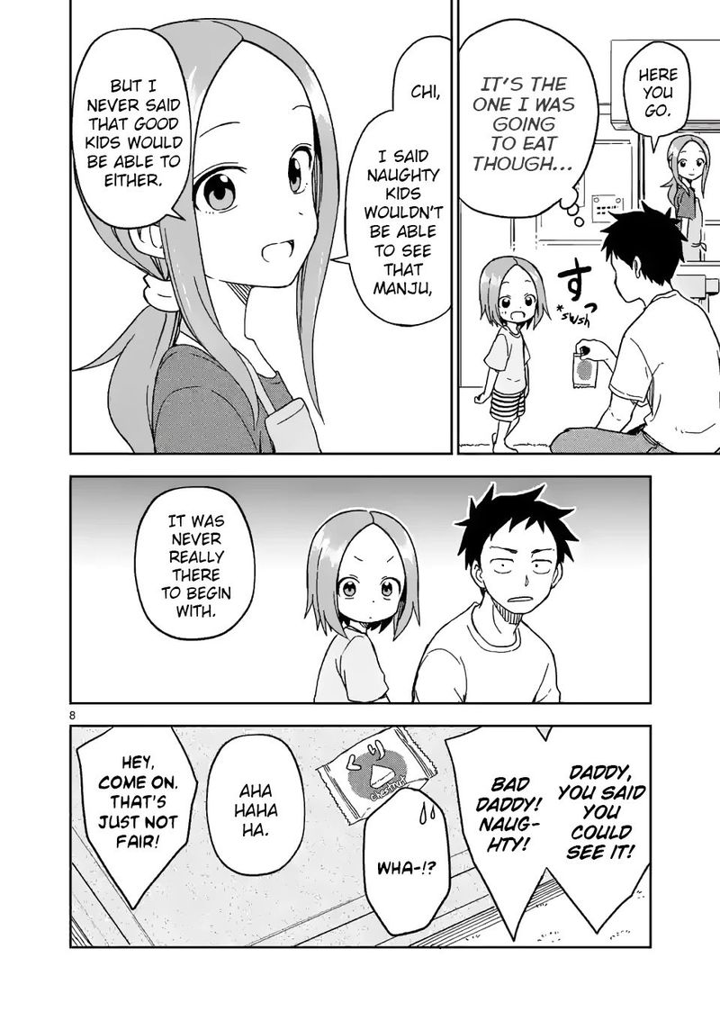 Karakai Jouzu No Moto Takagi San Chapter 196 Page 8