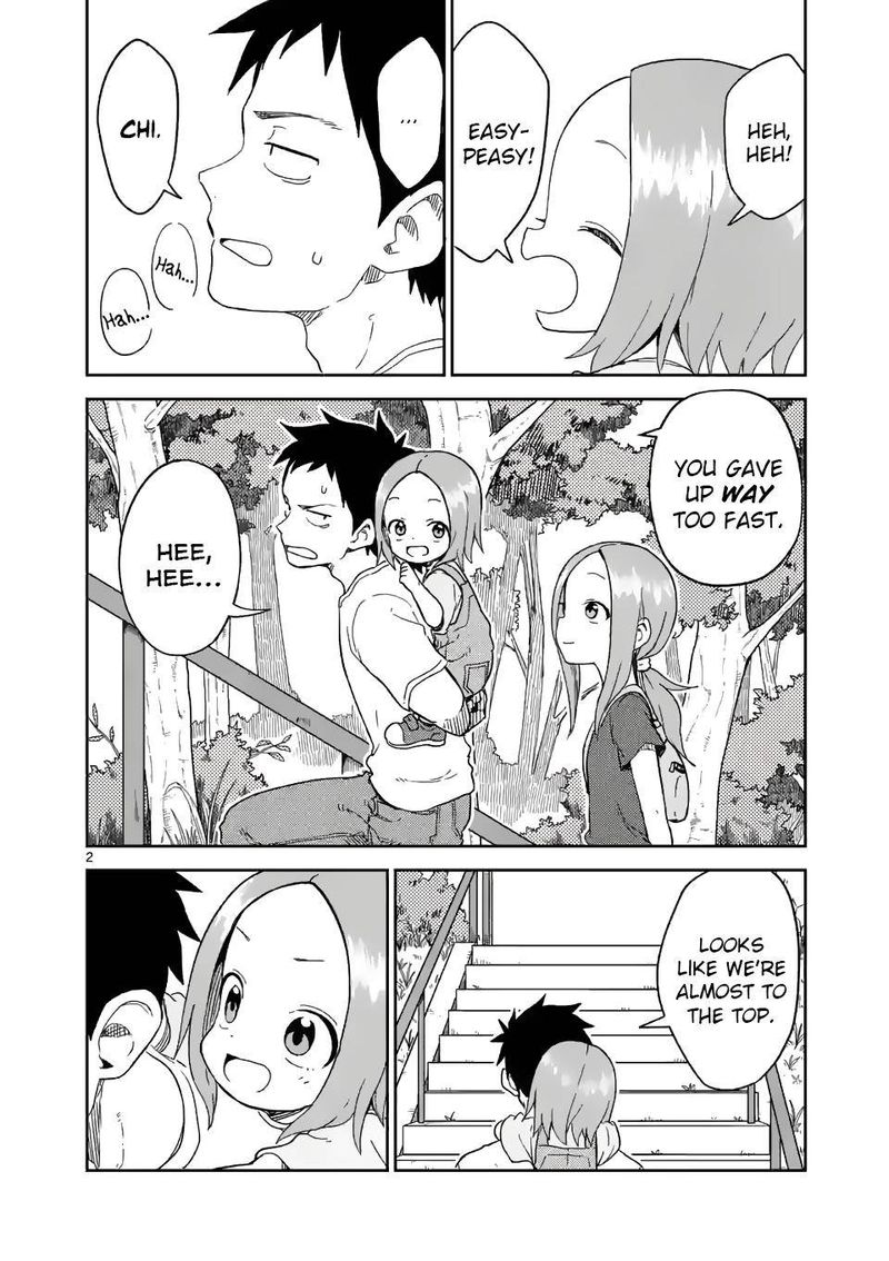 Karakai Jouzu No Moto Takagi San Chapter 198 Page 2