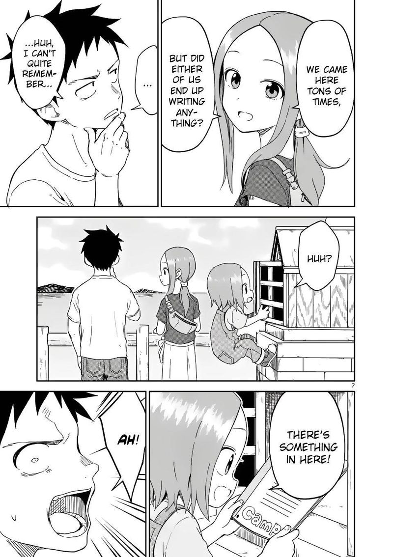 Karakai Jouzu No Moto Takagi San Chapter 198 Page 7