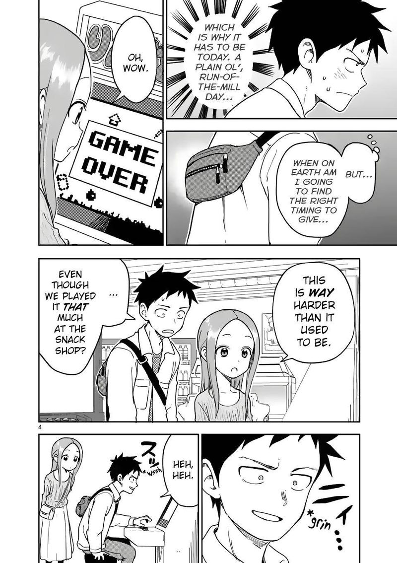 Karakai Jouzu No Moto Takagi San Chapter 199 Page 4