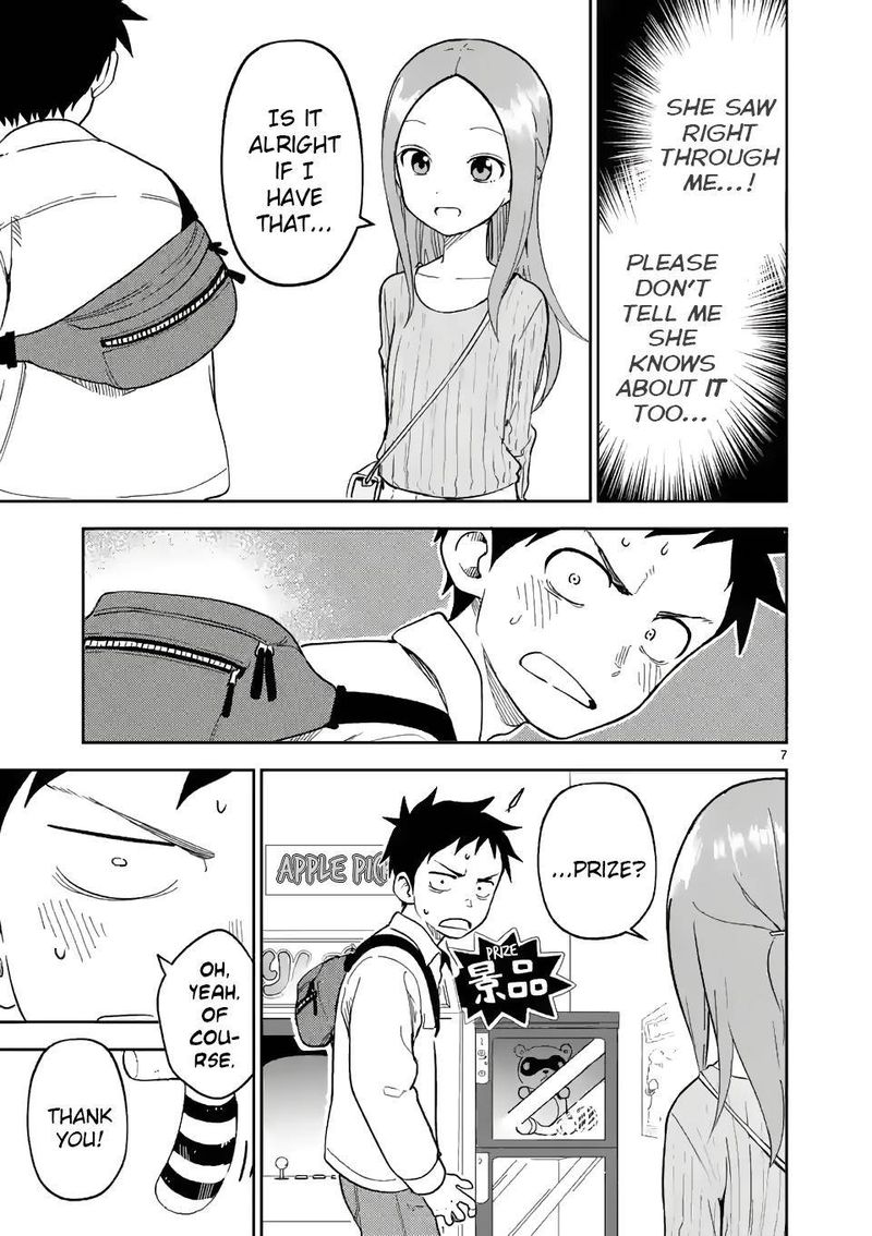 Karakai Jouzu No Moto Takagi San Chapter 199 Page 7